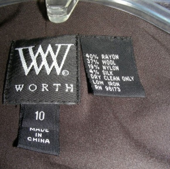 SALE! NWT Worth Ruffle Jacket & Skirt Set - Picture 7 of 9